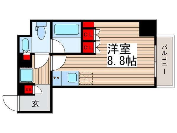 ルフォンプログレ上野公園の物件間取画像